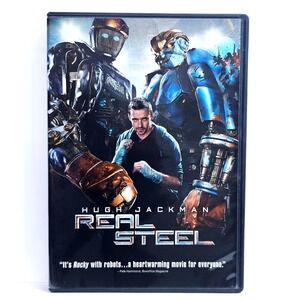 Real Steel DVD Hugh Jackman Sci-Fi Robot Action Movie DreamWorks 2012 Widescreen